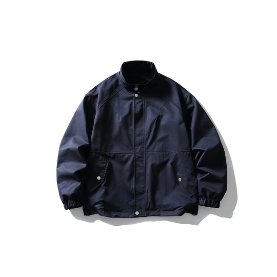 Unisex Leichte wind- und wasserabweisende Oversize‑Boxy‑Jacke mit Stehkragen und elastischem Saum Shop Nory