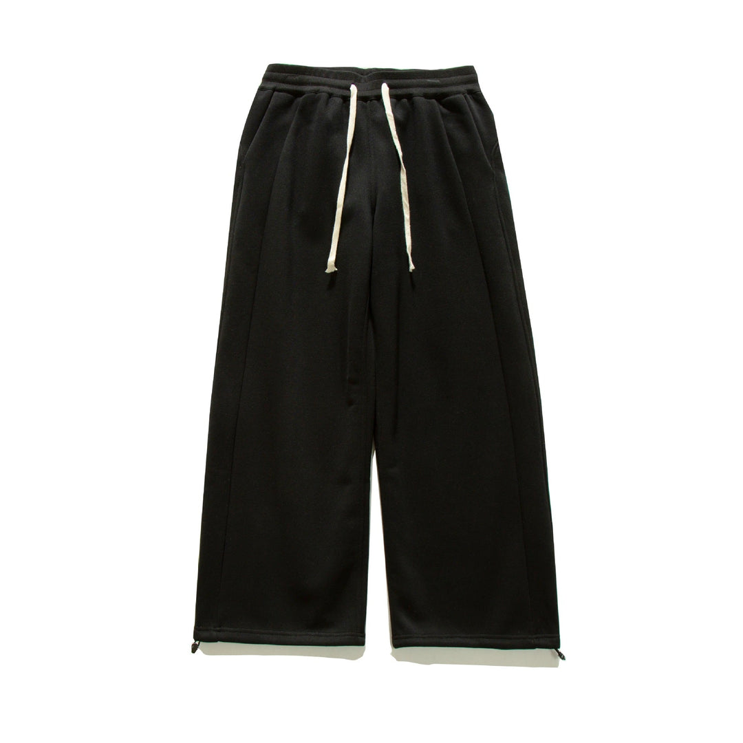 Damen Weite Sweat-Culotte mit Kordelzug, Ziernähten und verstellbarem Saum Shop Nory
