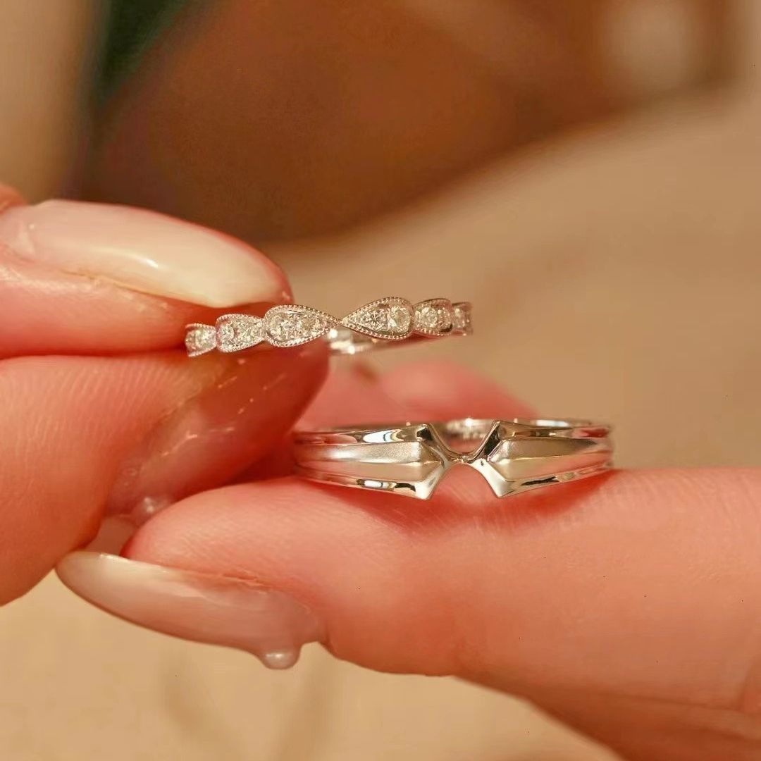 Damenring mit filigranen Zirkonia-Akzenten und elegantem Design Shop Nory