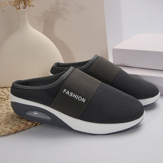 Damen Bequeme Slip-On Clogs mit atmungsaktiver Mesh-Oberfläche und flexibler Sohle