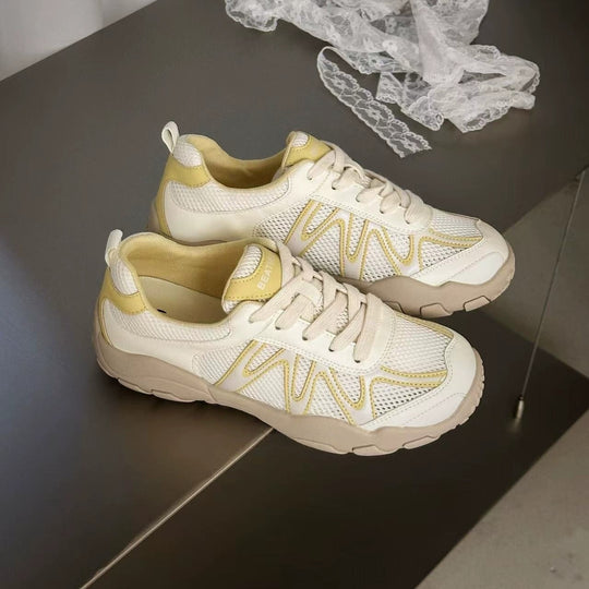 Damen Sportive Chunky-Sneaker mit luftigen Mesh-Einsätzen und robuster Profilsohle Shop Nory