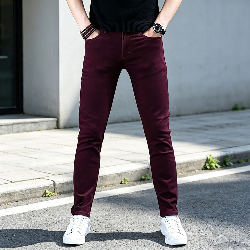 Herren Modische Slim-Fit Hosen Shop Nory