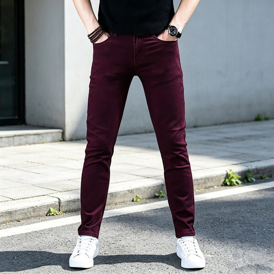 Herren Modische Slim-Fit Hosen Shop Nory