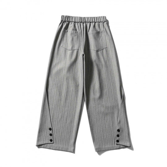 Damen Weite Bundfalten-Hose mit hohem Bund, verkürzter Culotte-Silhouette und elastischem Rückenteil Shop Nory