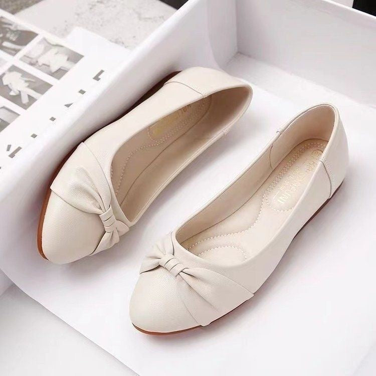 Damen Verspielte Ballerinas mit elegantem Knoten-Design