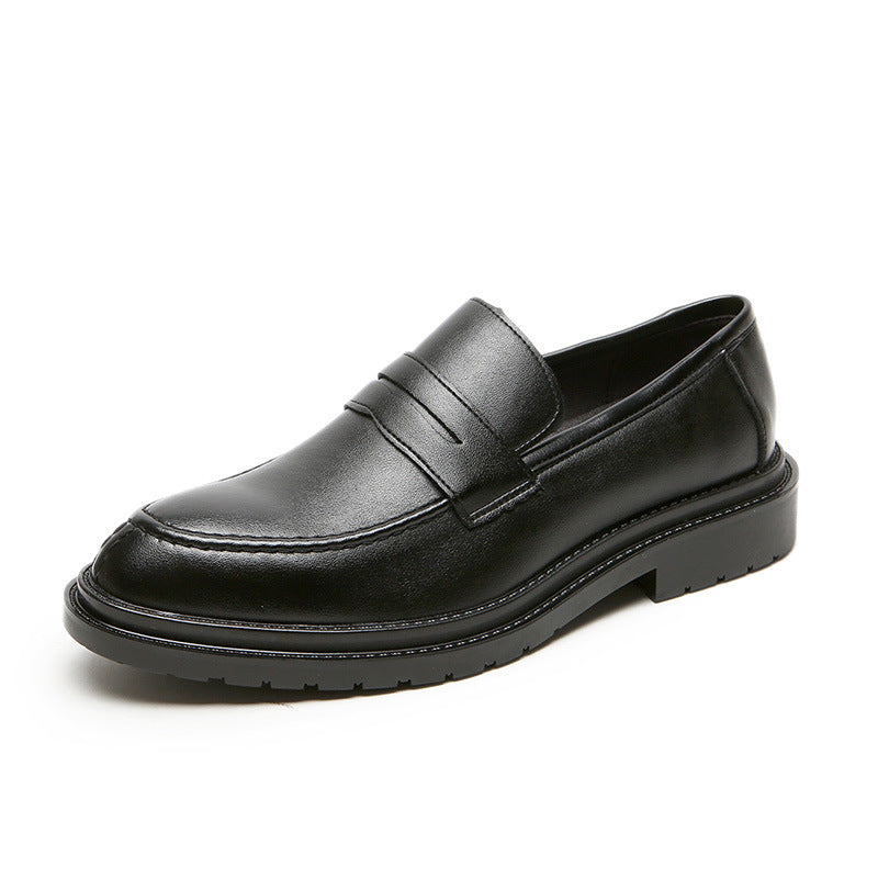 Damen Lederslipper mit rutschfester Profilsohle und eleganter Applikation