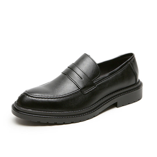 Damen Lederslipper mit rutschfester Profilsohle und eleganter Applikation