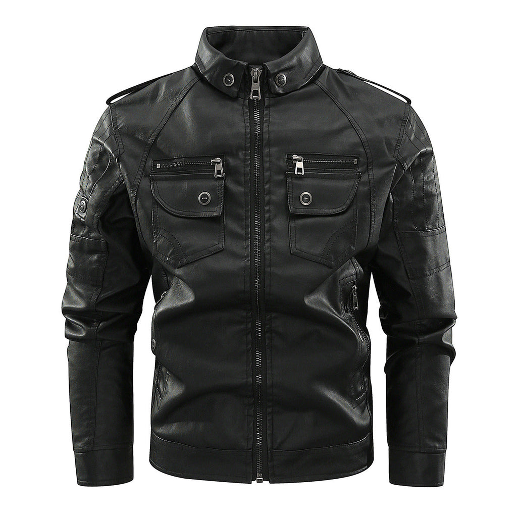 Herren elegante jacke mit praktischen Taschen und Reißverschlussdetails Shopnory