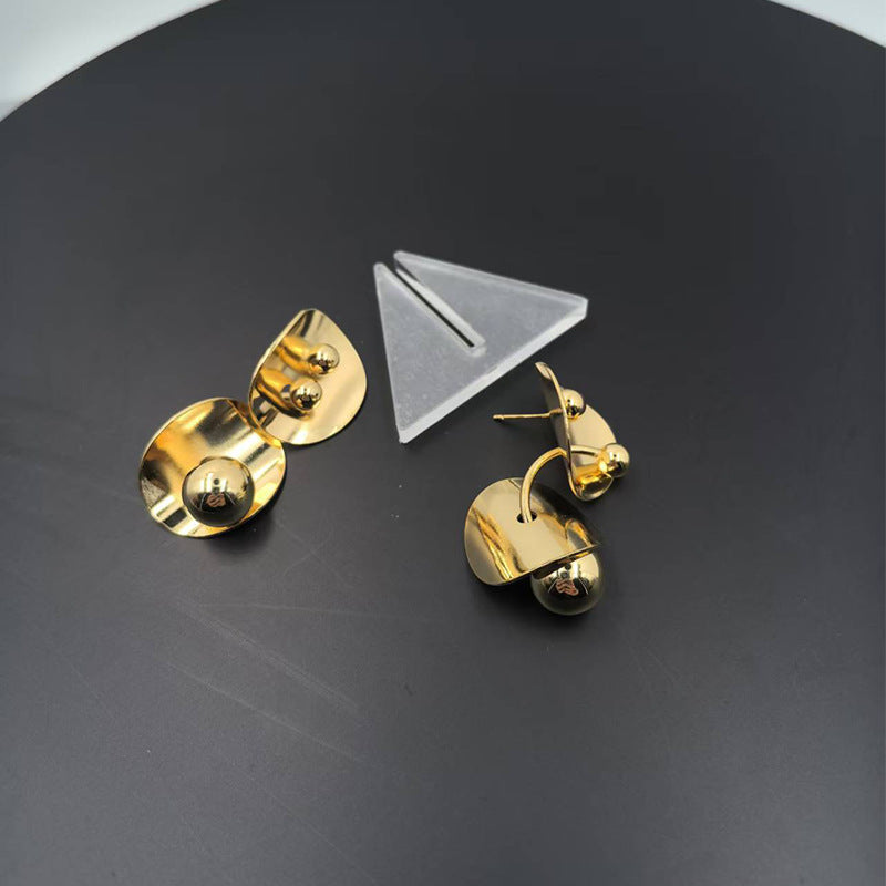 Damen Ohrringe mit eleganten Kugelanhängern Shop Nory