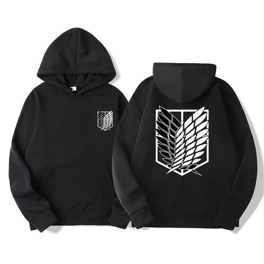 Damen Kapuzenpullover mit klassischem Anime-Motiv