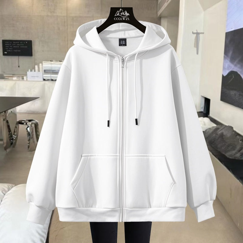 Herren nan leichter taillierter Reißverschluss-Kapuzenpullover mit flachen Nähten und Kängurutasche Shop Nory