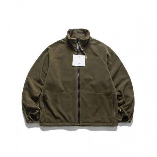 Unisex Oversize-Utility-Regenjacke mit Kapuze und verdecktem Reißverschluss Shop Nory