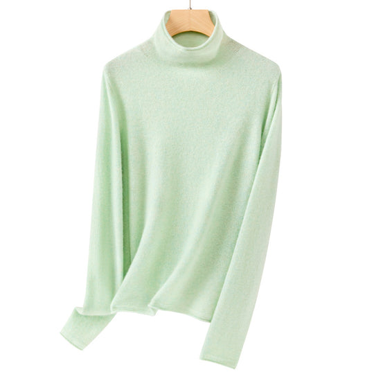 Damen Feiner Rollkragenpullover aus ultraleichtem Feinstrick mit schlanker Silhouette Shop Nory