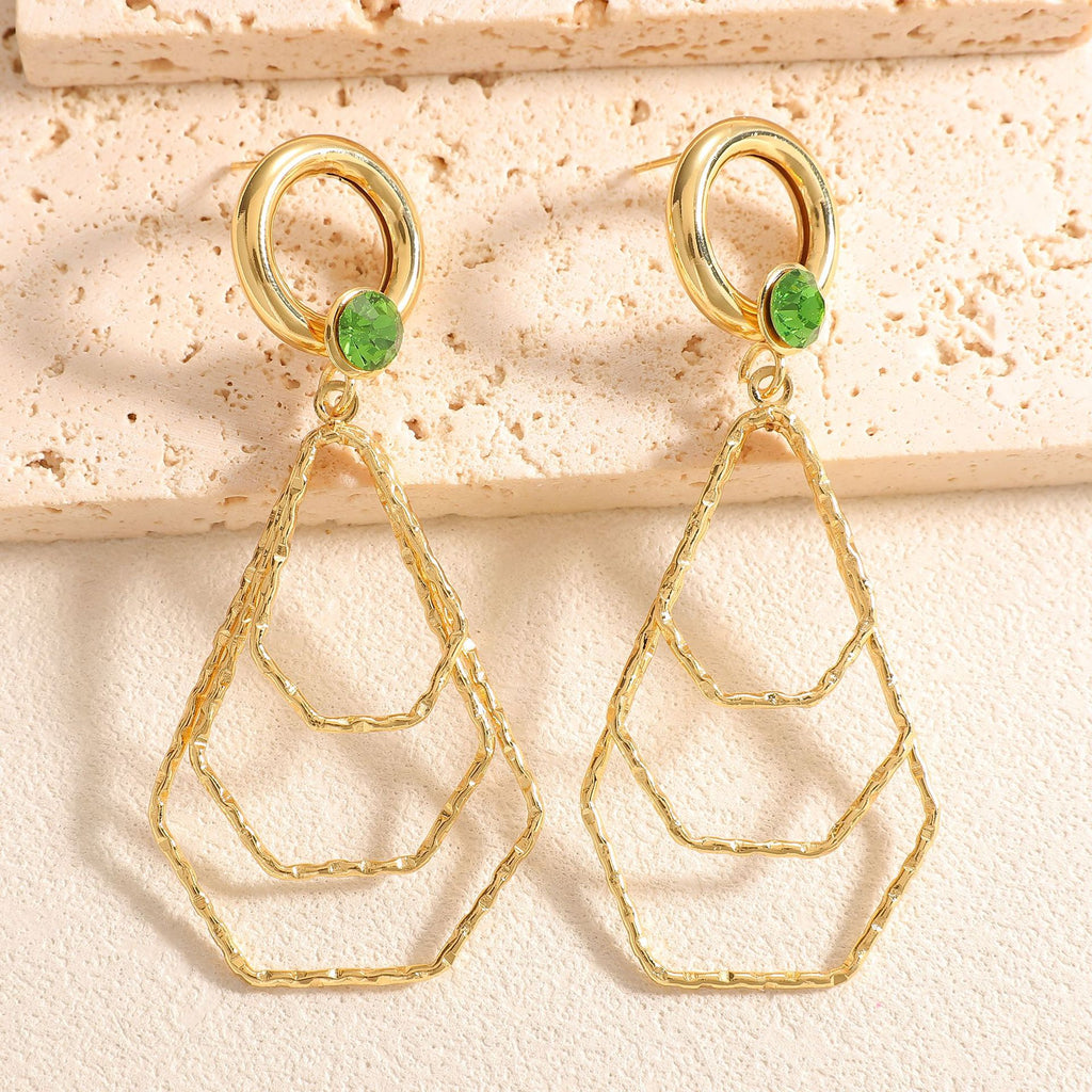 Damen Ohrringe mit modernem, geometrischem Design Shop Nory