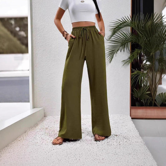 Damen weite Palazzo-Hosen