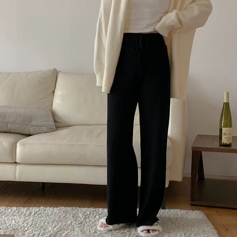 Damen Bequeme und elegante Strickhose Shop Nory