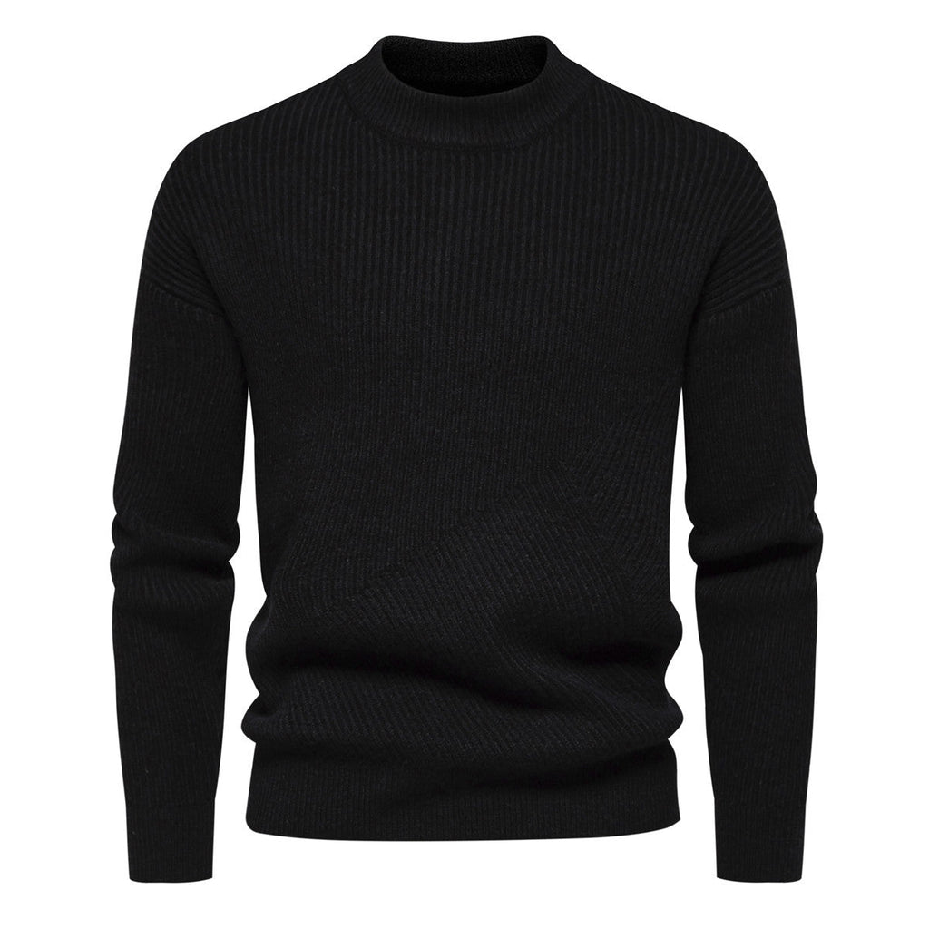 Herren Feinstrickpullover mit modernem Rippenmuster und hochwertiger Verarbeitung Shopnory