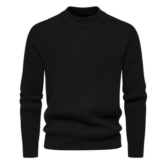Herren Feinstrickpullover mit modernem Rippenmuster und hochwertiger Verarbeitung Shopnory
