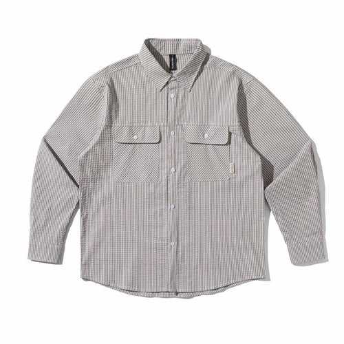 Herren Overshirt aus strukturierter Baumwolle mit aufgesetzten Brusttaschen Shop Nory