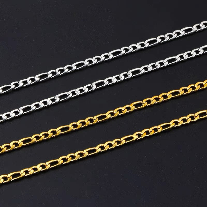 Damen Edelstahl Curb Link Armband Shop Nory
