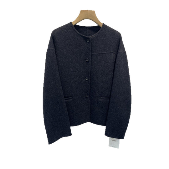 Damen Gemütlicher Strukturierter Strick-Cardigan Shop Nory