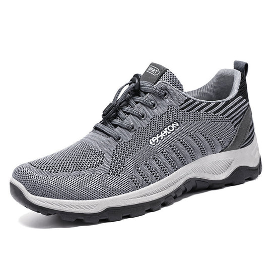 Herren nan flexible Mesh-Trailrunner mit stoßdämpfender EVA-Zwischensohle, Schnellzug-Schnürung und griffiger Outdoor-Profilsohle Shop Nory