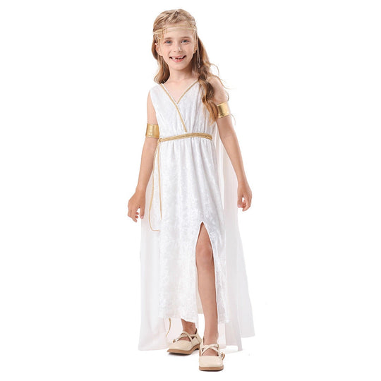 Damen mythologisches Kostümkleid mit fließendem Umhang Shop Nory