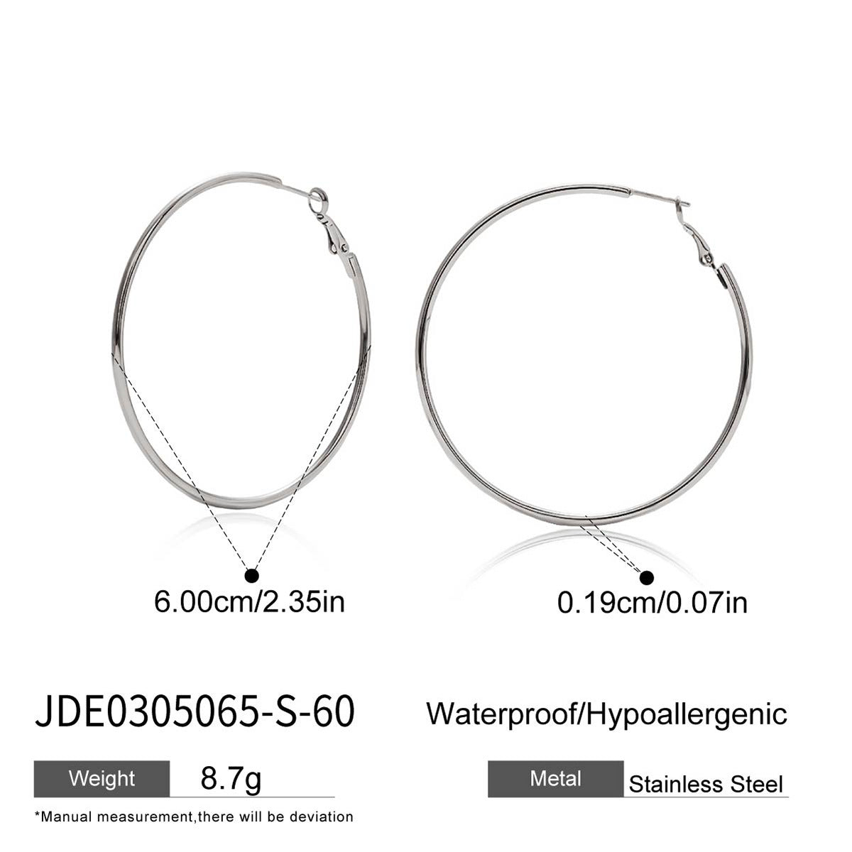 Damen Creolen Ohrringe Shop Nory