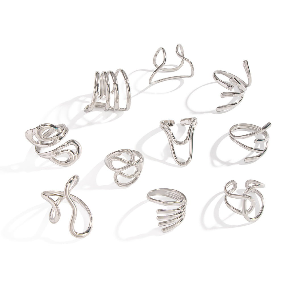 Damen Edelstahl Ring Shop Nory