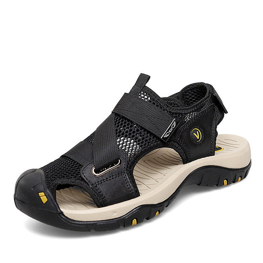 Herren Outdoor Sandalen mit rutschfester Sohle und verstellbarem Riemensystem