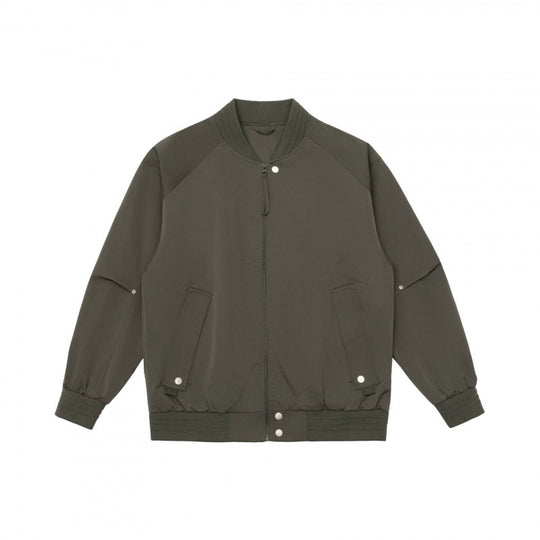 Unisex Leichtgewichtige Boxy‑Bomberjacke mit Raglanärmeln und Rippbündchen Shop Nory