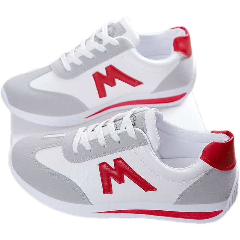 Damen Leichte Retro-Running Sneaker mit gepolsterter Komfortsohle und seitlichem Logo Shop Nory