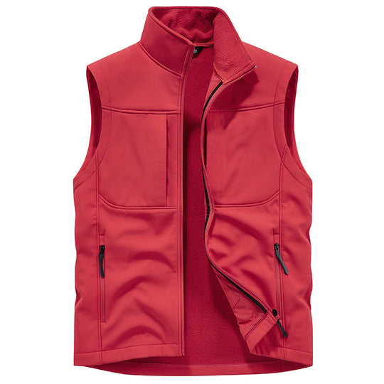 Herren Funktionale Softshell‑Weste mit Fleecefutter und winddichter Membran Shop Nory