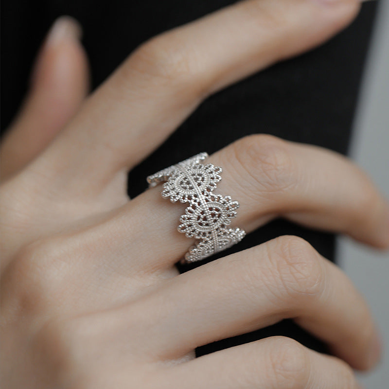 Damen filigraner Spitzenring Shop Nory