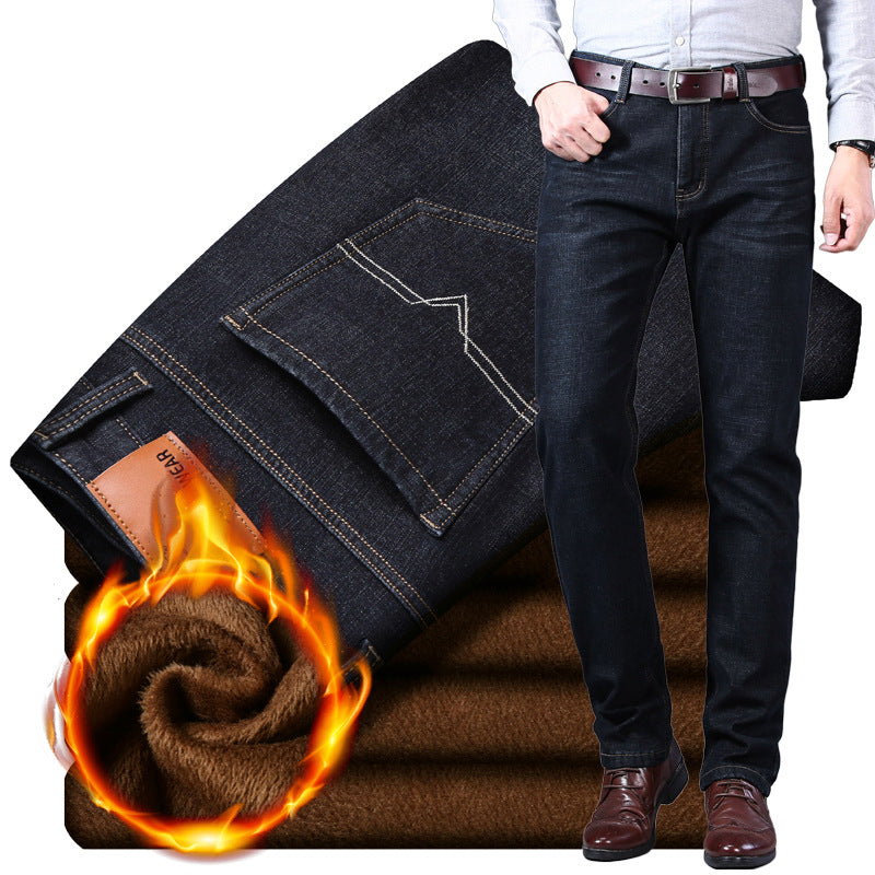 Herren Thermo-Jeans mit dichtem Teddyfutter und robustem Denim-Schnitt Shop Nory