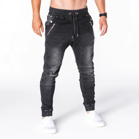 Herren Jogginghose im modernen Skinny Fit mit dehnbarer Baumwollmischung und sportlichen Details