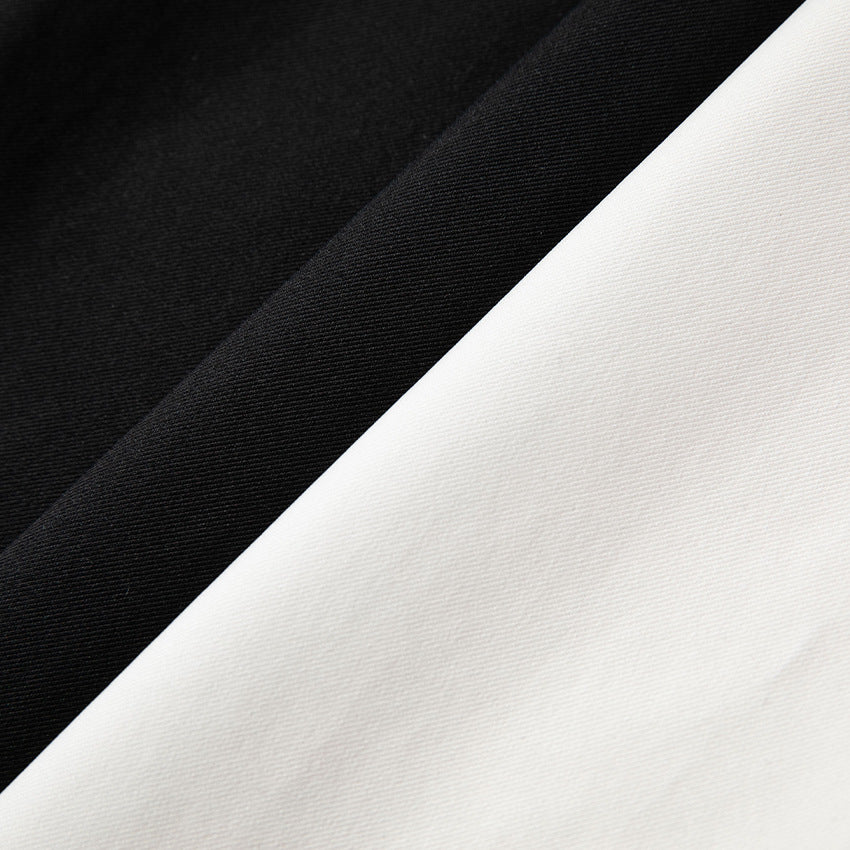 Damen Hochtaillierte gerade geschnittene Chino-Hose mit Bügelfalte Shop Nory