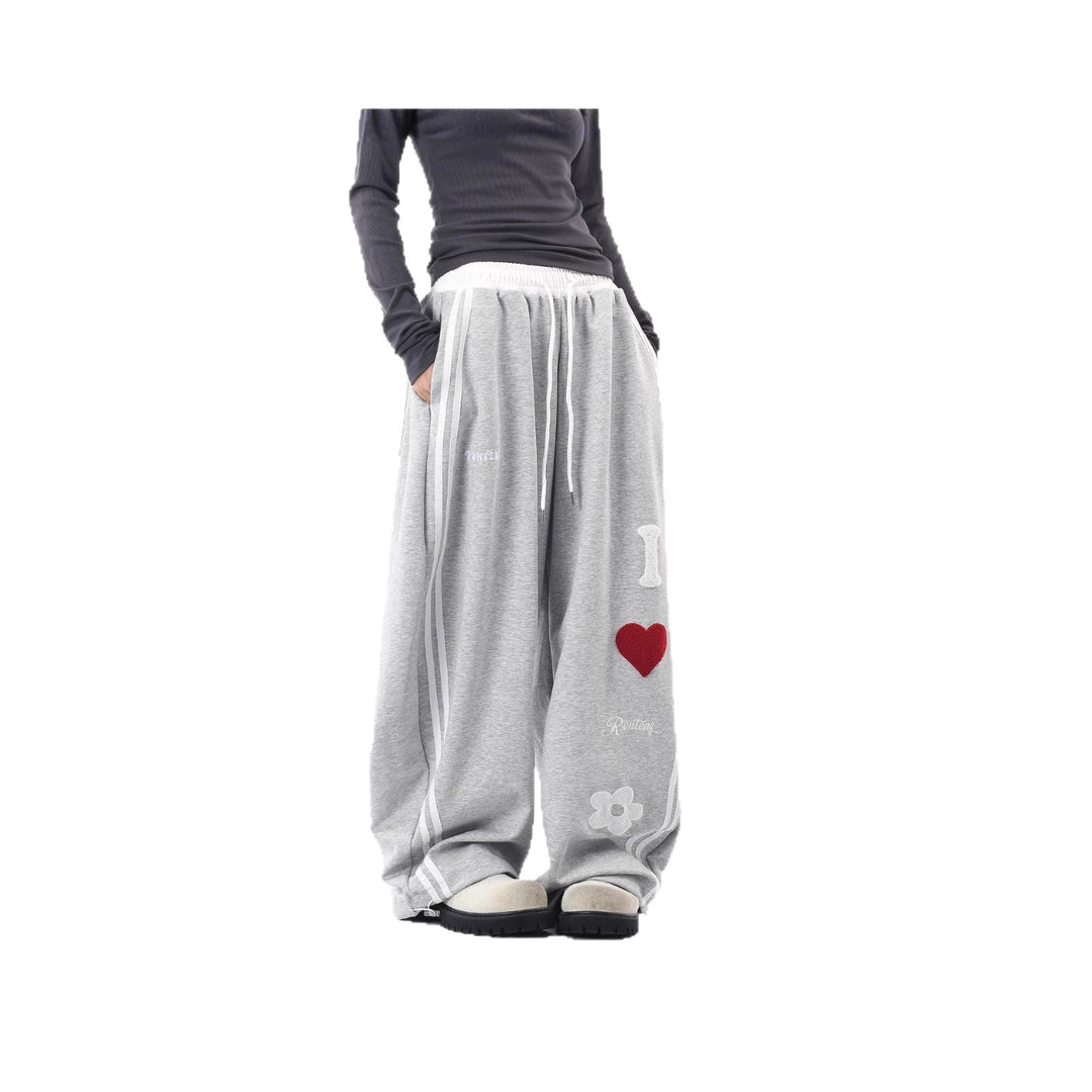 Damen Lässige Sporthose mit einzigartigen Stickereien Shop Nory