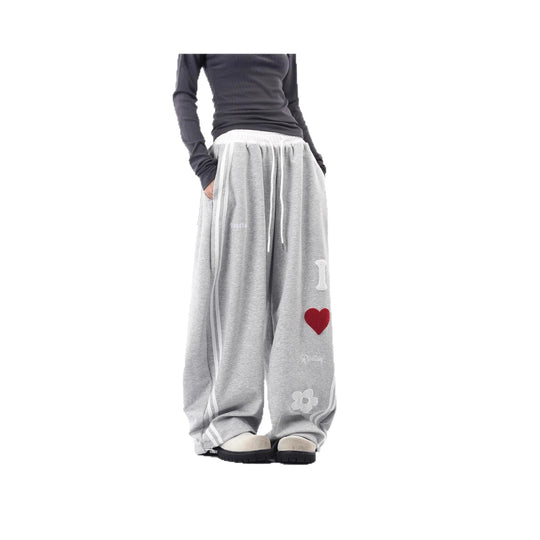 Damen Lässige Sporthose mit einzigartigen Stickereien Shop Nory