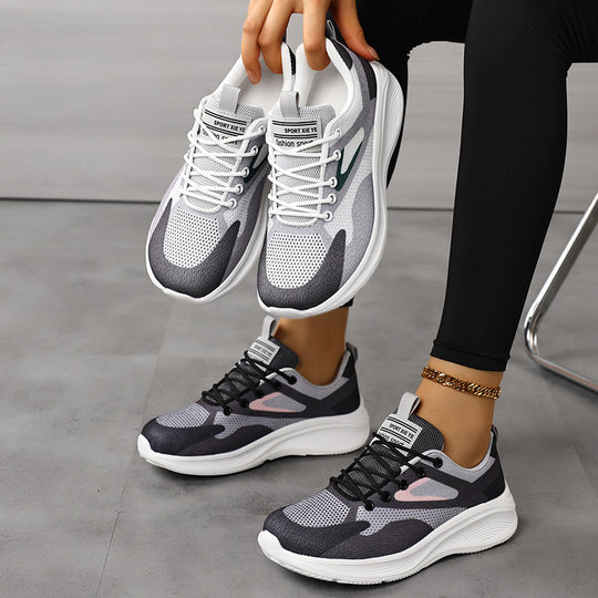 Damen Leichte Mesh-Laufschuhe mit gedämpfter EVA-Plateausohle und Komfort-Fußbett Shop Nory