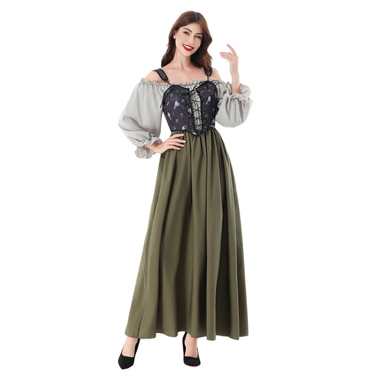Damen nan Corsagekleid mit Schnürkorsett und schulterfreiem Blusentop Shop Nory