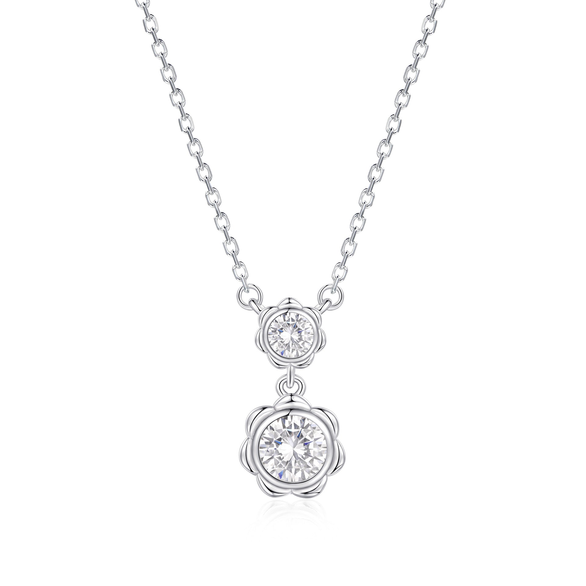 Damenring mit romantischem Herzdesign und funkelndem Zirkonia-Besatz Shop Nory
