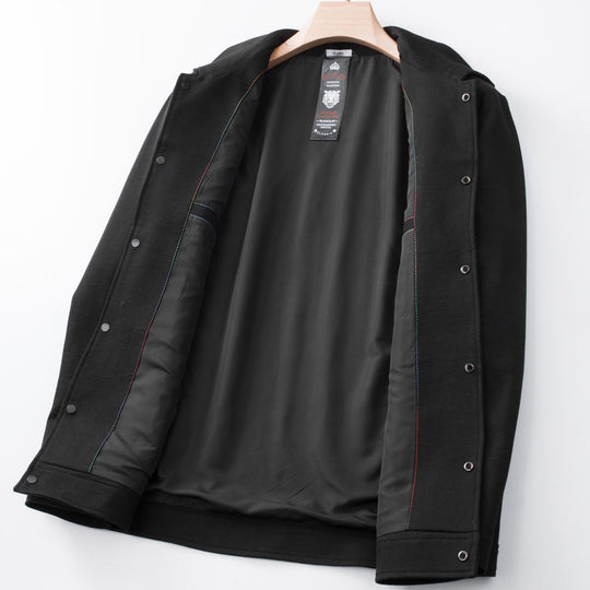 Herren Übergangsjacke im Workwear-Stil mit Druckknöpfen Shop Nory