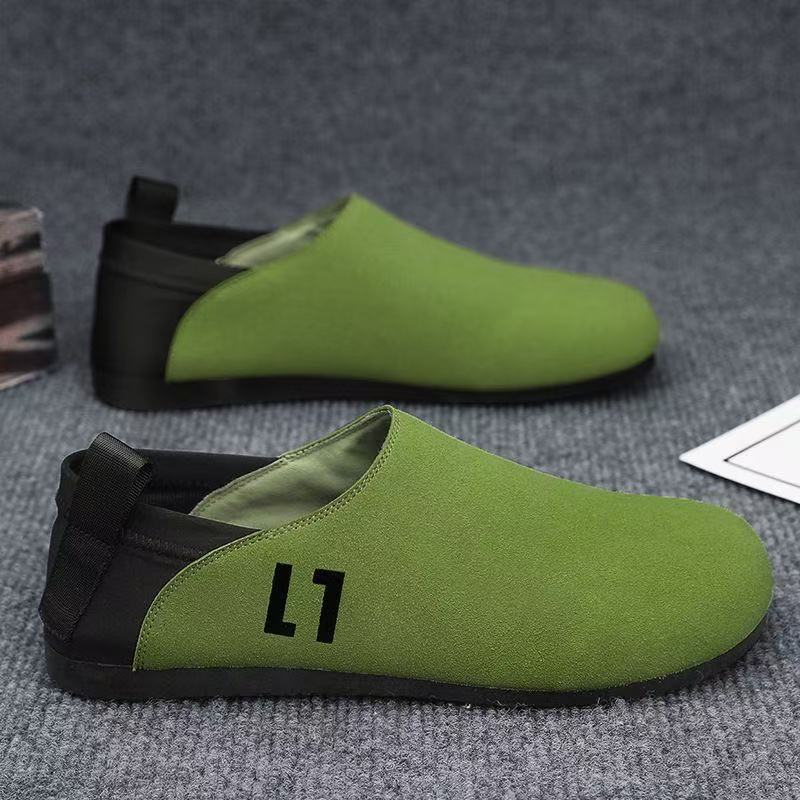Herren Leichter Slip-On-Freizeitschuh mit elastischem Fersenriegel und flexibler Gummilaufsohle Shop Nory