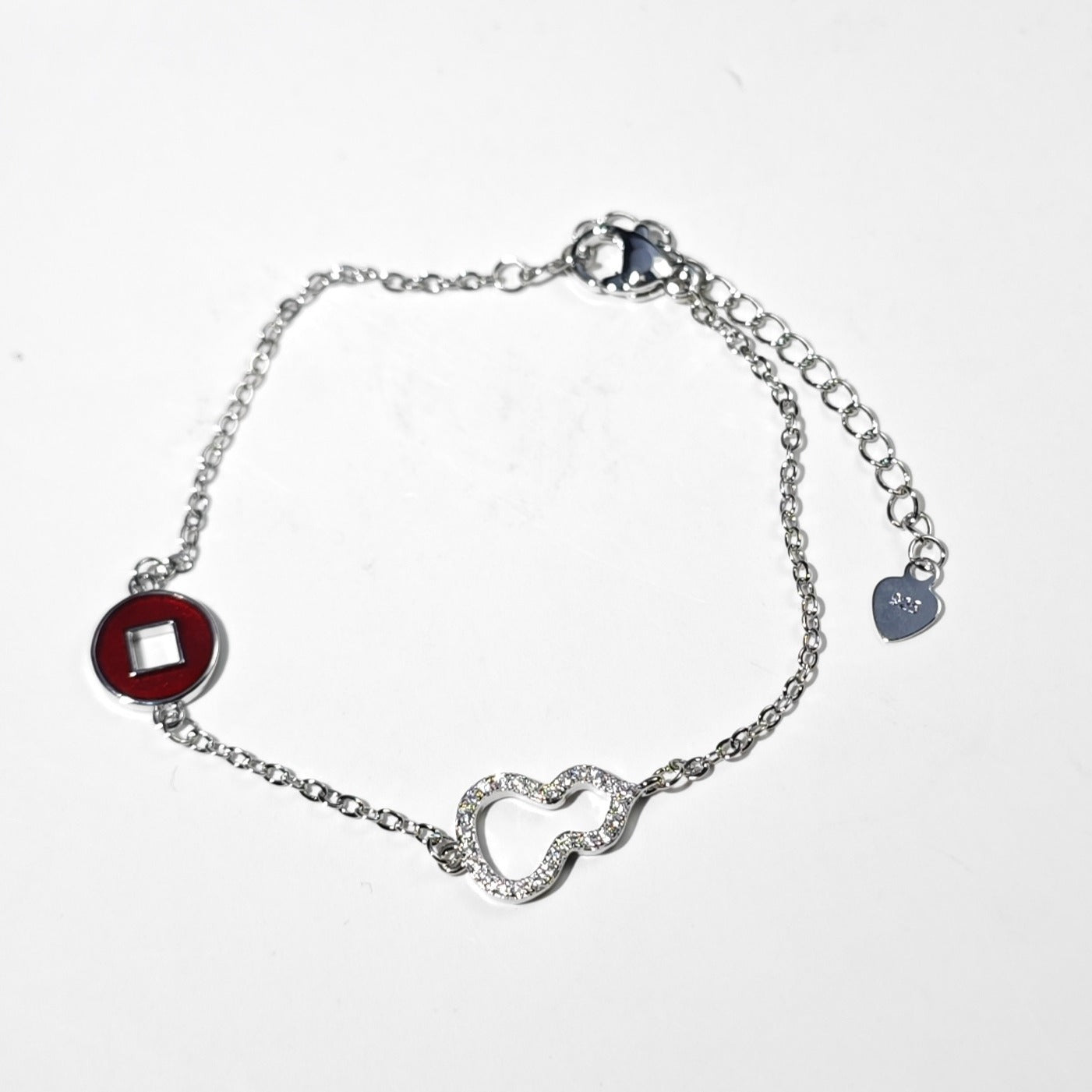Damen Armband mit einzigartigen geometrischen Anhängern und funkelnden Zirkonia Shop Nory
