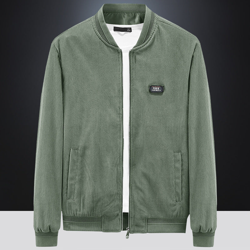 Herren Cordbomberjacke mit gesteppter Thermo-Innenfütterung und Ellbogenpatches Shop Nory