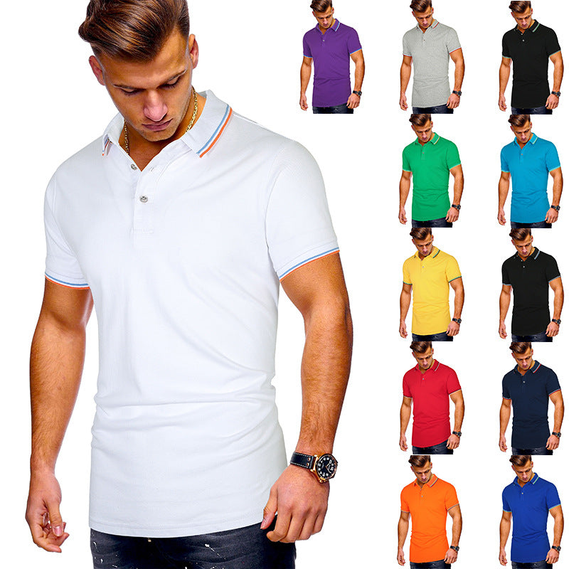 Herren Poloshirt mit modernen Akzenten
