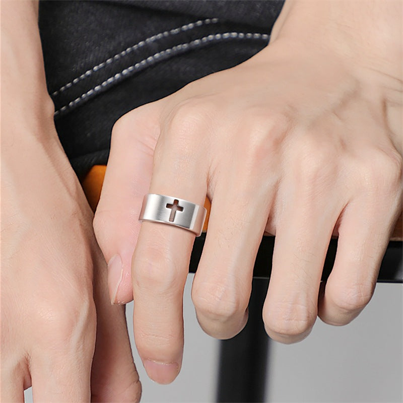Damen Modischer Kreuzring Shop Nory