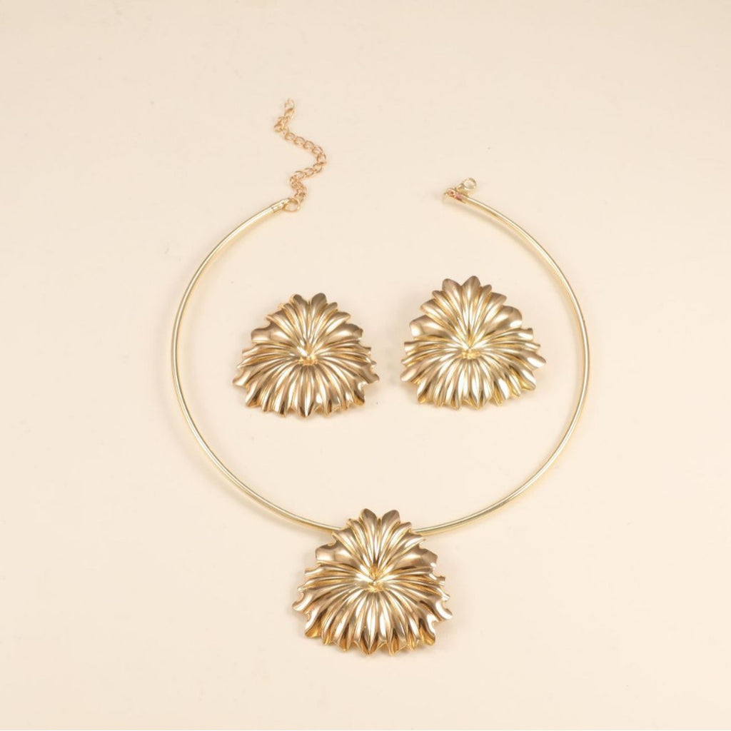 Damen Schmuckset mit elegantem, floralem Design Shop Nory