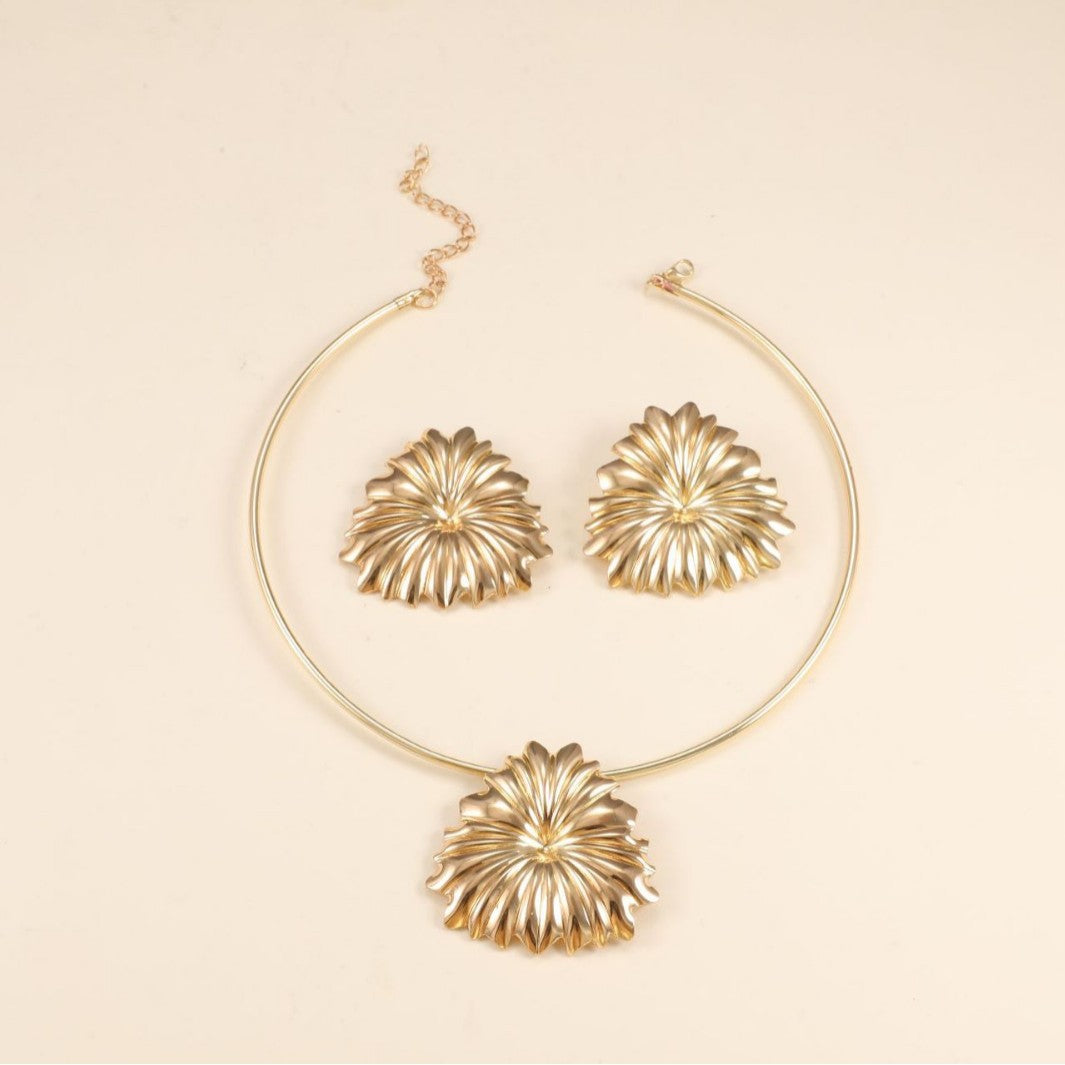 Damen Schmuckset mit elegantem, floralem Design Shop Nory